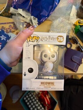 Funko Hedwig Vinyl Figure - White with Black Details